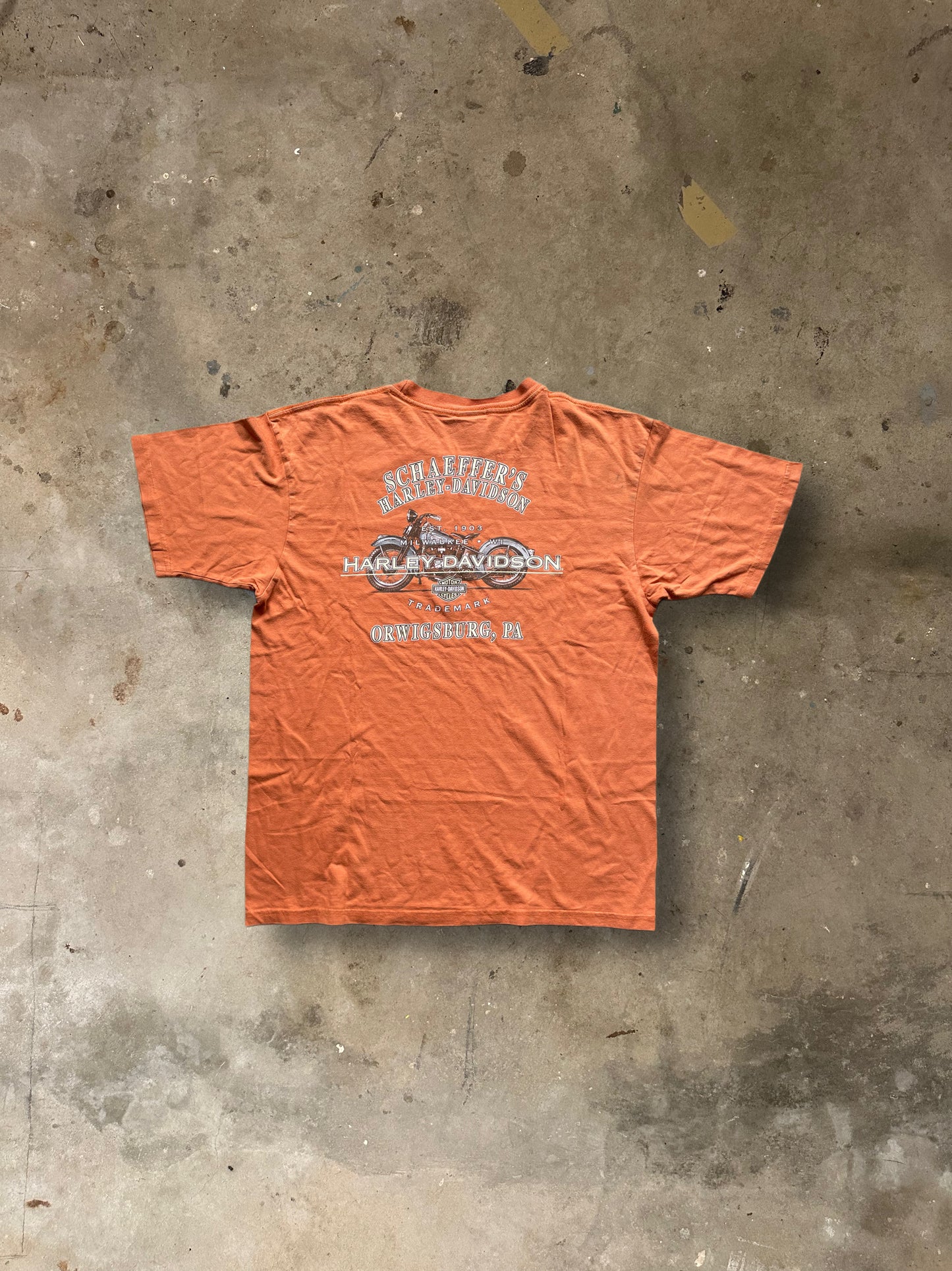 Harley Davidson T-shirt-80er Vintage-XL