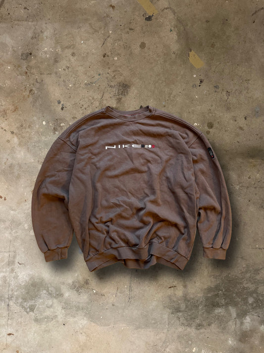 Nike Sweatshirt Brown Dream-1990er Vintage-XL